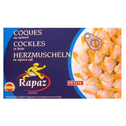 Rapaz Herzmuscheln in eigenem Saft 115g Rapaz Herzmuscheln in eigenem Saft 115g