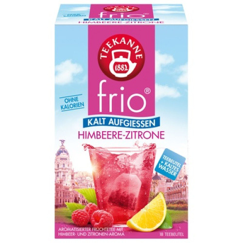 Teekanne frio Himbeere-Zitrone 18x2,5g Teekanne frio Himbeere-Zitrone 18x2,5g