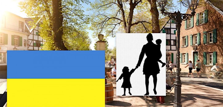 Erste Kriegsflüchtlinge aus der Ukraine sind in Deutschland angekommen Erste Kriegsflüchtlinge aus der Ukraine sind in Deutschland angekommen
