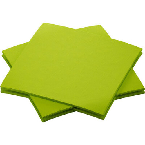 Dunisoft Bio Servietten kiwi 20x20cm 180St Dunisoft Bio Servietten kiwi 20x20cm 180St
