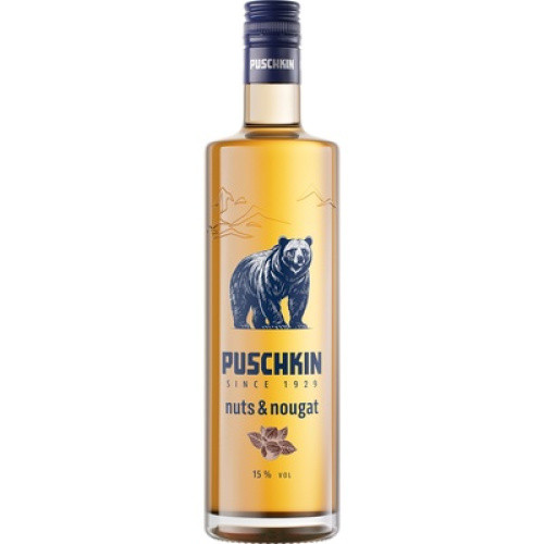 Puschkin Nuts & Nougat 15% 0,7l Puschkin Nuts & Nougat 15% 0,7l