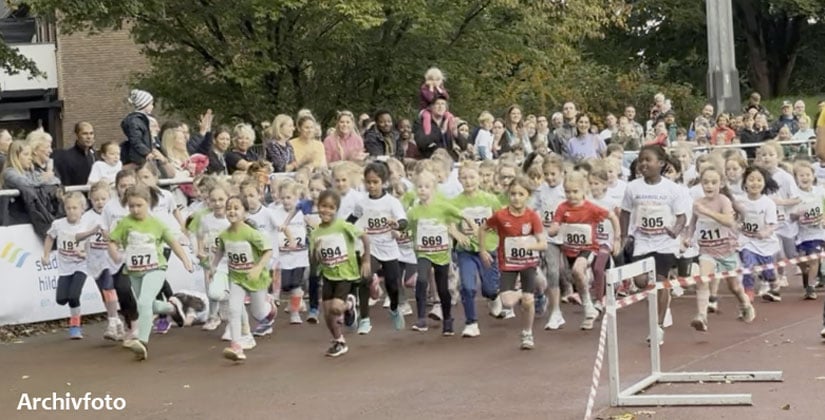 Acht Läufe im Stadion Am Bandsbusch – Familienfest zum Weltkindertag 