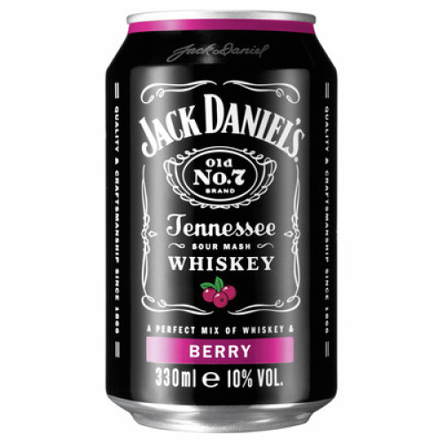 Jack Daniels & Berry 10% 0,33l Jack Daniels & Berry 10% 0,33l