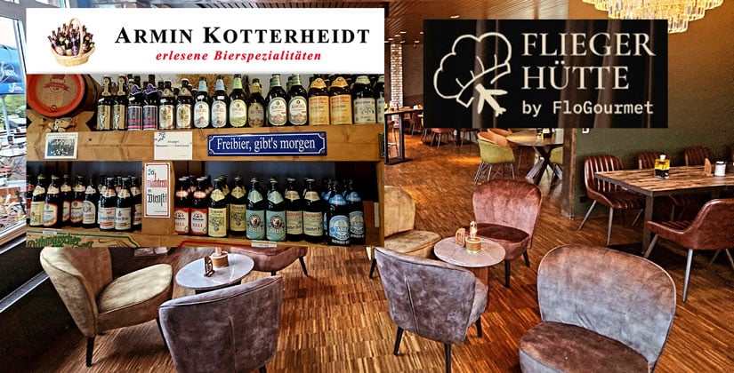 Bierspezialitäten Kotterheidt und Fliegerhütte by floGourmet laden zum Genuss-Abend ein