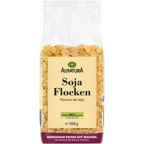 Bio Sojaflocken vegan 500g Bio Sojaflocken vegan 500g