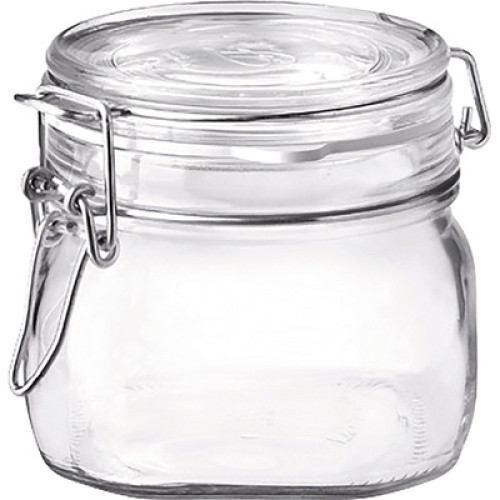 Fido Einmachglas quadratisch 50cl 1St Fido Einmachglas quadratisch 50cl 1St