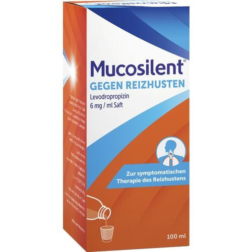 Mucosilent gegen Reizhusten Levodropropizin 6 mg/ml Saft Mucosilent gegen Reizhusten Levodropropizin 6 mg/ml Saft