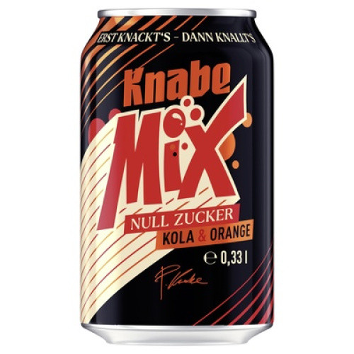 Knabe Kola Mix Null Zucker DS 0,33l Knabe Kola Mix Null Zucker DS 0,33l