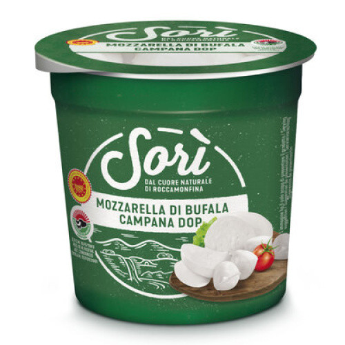 Campana Mozzarella di Bufala D.O.P. 52% frisch 1kg (20x25g ATG) Campana Mozzarella di Bufala D.O.P. 52% frisch 1kg (20x25g ATG)