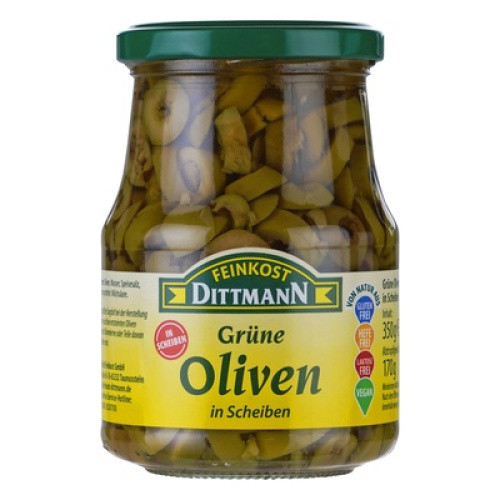 Grüne Oliven 370 ml Grüne Oliven 370 ml