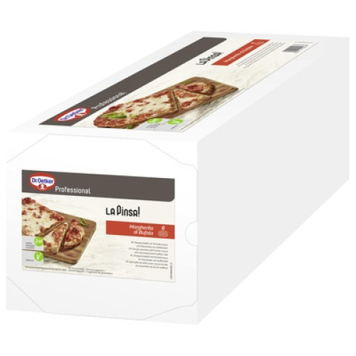 La Pinsa Margherita di Bufala vorgebacken TK 6x360g La Pinsa Margherita di Bufala vorgebacken TK 6x360g