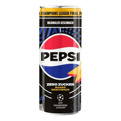 Pepsi Mango Zero 0,33l Pepsi Mango Zero 0,33l