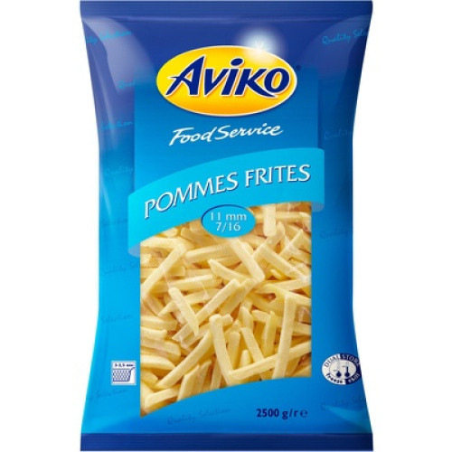 Pommes Frites 11mm vorgebacken TK 2,5kg Pommes Frites 11mm vorgebacken TK 2,5kg