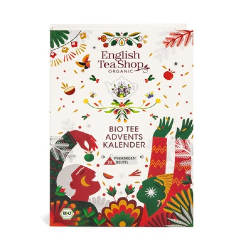 Bio Teebuch-Adventskalender weiß 25St Bio Teebuch-Adventskalender weiß 25St