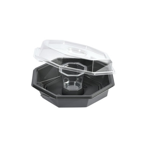 Octaview APET mit Dressingbecher 35St Octaview APET mit Dressingbecher 35St