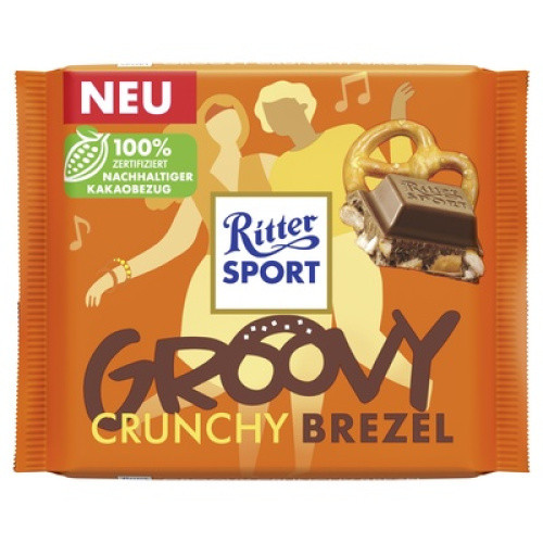 Ritter Sport Crunchy Brezel 100g Ritter Sport Crunchy Brezel 100g