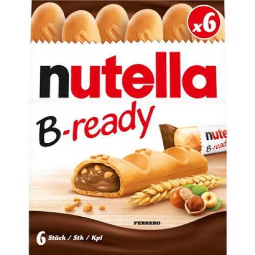 Nutella B-Ready 6x22g Nutella B-Ready 6x22g