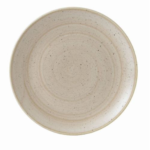 Teller flach coup 26cm Stonecast cream Teller flach coup 26cm Stonecast cream