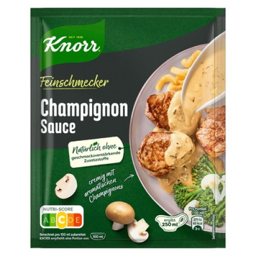 Feinschmecker Champignonsauce für 250 ml Feinschmecker Champignonsauce für 250 ml