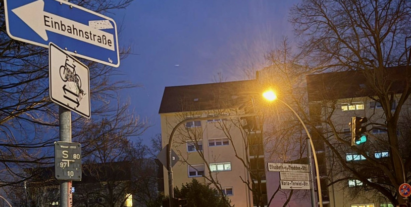 Verkehrssituation Maria-Terwiel-Straße / Elisabeth-von-Thadden-Straße 