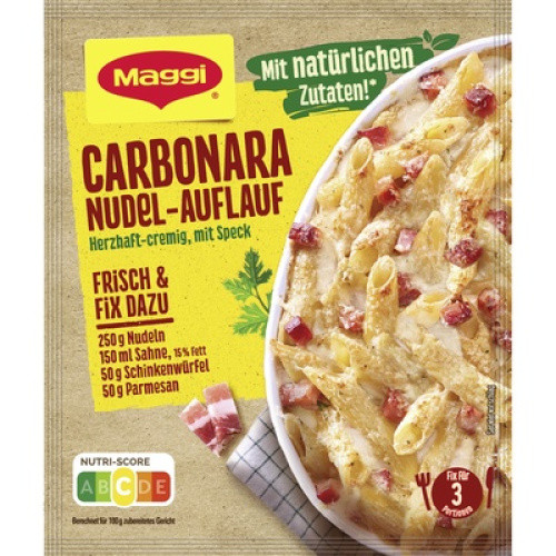 Maggi Fix Carbonara Nudel-Auflauf 37g Maggi Fix Carbonara Nudel-Auflauf 37g