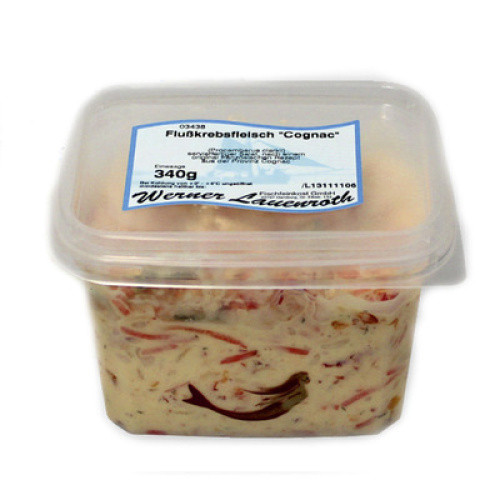 ASC Flusskrebsfleisch Cognac frisch 340g ASC Flusskrebsfleisch Cognac frisch 340g