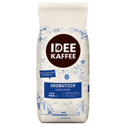 Idee Kaffee Anregend Aromatisch ganze Bohne 500g Idee Kaffee Anregend Aromatisch ganze Bohne 500g
