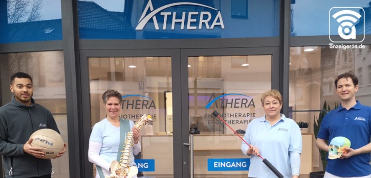 Neueröffnung Athera: Physiotherapie, Ergotherapie, Prävention & Sport Neueröffnung Athera: Physiotherapie, Ergotherapie, Prävention & Sport