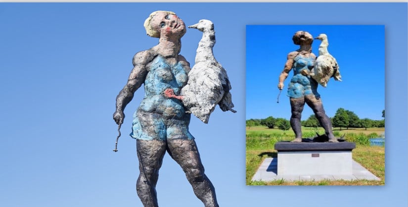 Kopie des Monheimer Kunstwerks aufgetaucht
