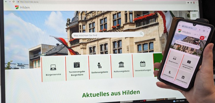 Modern, benutzungsfreundlich und responsiv