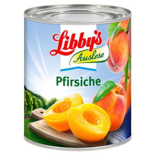 Libby´s Auslese Pfirsiche1/2 Frucht 850ml Libby´s Auslese Pfirsiche1/2 Frucht 850ml