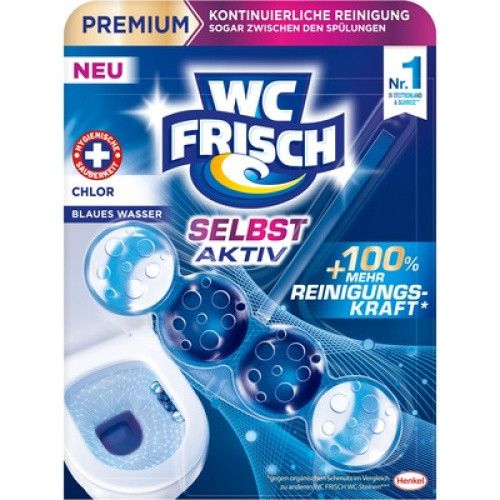 WC Frisch Selbst Aktiv blau Chlor 50g WC Frisch Selbst Aktiv blau Chlor 50g