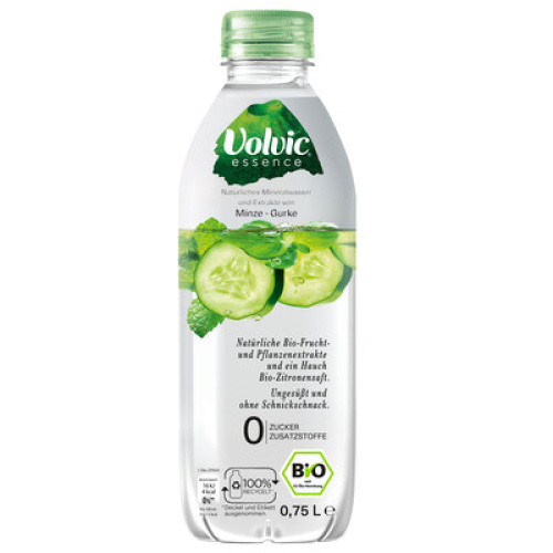 Volvic Essence Gurke-Minze 0,75L Volvic Essence Gurke-Minze 0,75L