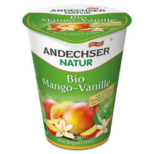 Bio Jogurt Mango-Vanille frisch 400g Bio Jogurt Mango-Vanille frisch 400g