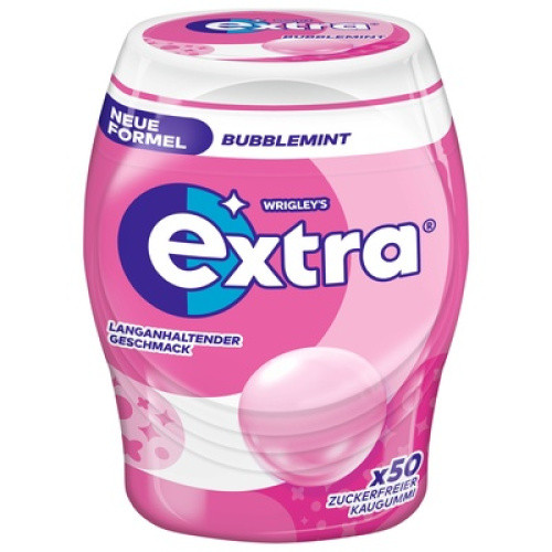Extra Bubblemint zuckerfrei 50St Extra Bubblemint zuckerfrei 50St