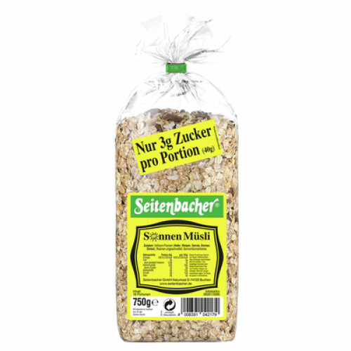 Seitenbacher Sonnenmüsli 750g Seitenbacher Sonnenmüsli 750g