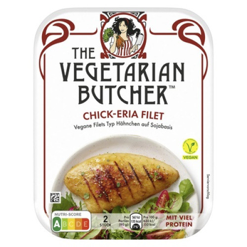 The vegetarian Butcher Chickeria Filets frisch 180g The vegetarian Butcher Chickeria Filets frisch 180g