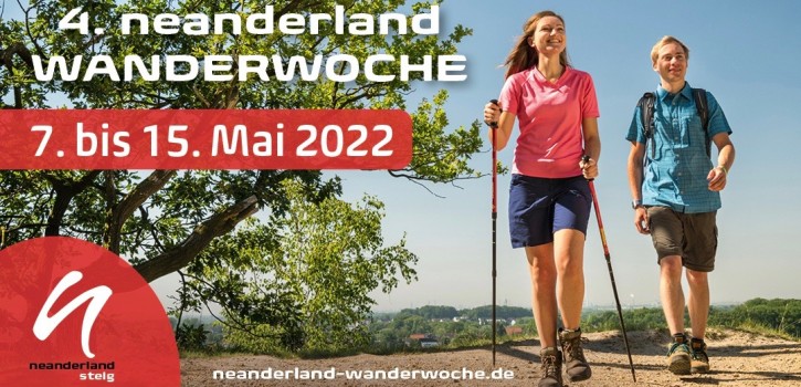 Es gibt noch freie Plätze bei der neanderland WANDERWOCHE