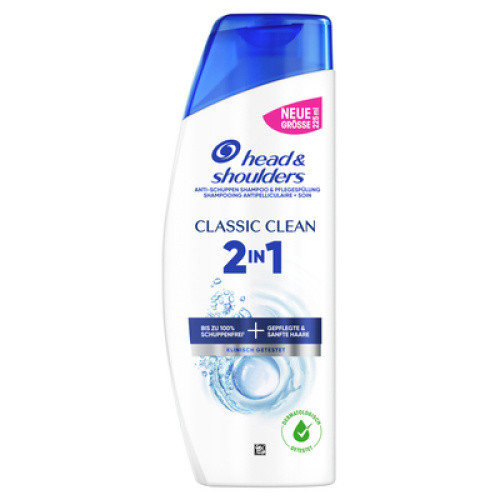 head & shoulders Anti-Schuppen Shampoo 2in1 Classic Clean 225ml head & shoulders Anti-Schuppen Shampoo 2in1 Classic Clean 225ml