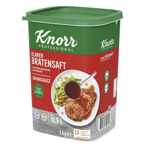 Klarer Bratensaft 1kg (erg. 10,5l) Klarer Bratensaft 1kg (erg. 10,5l)