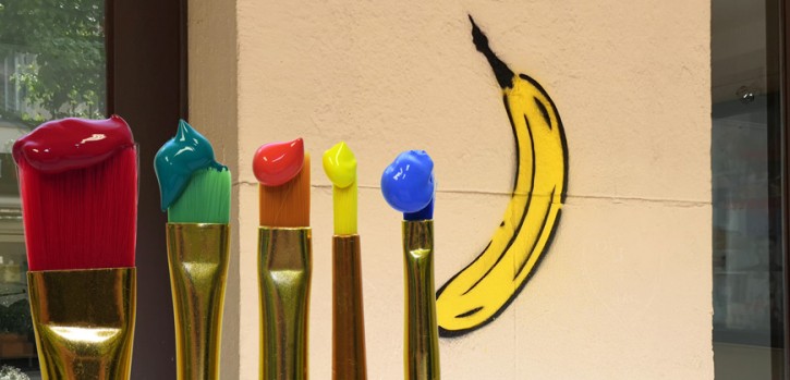 Kinder können Thomas Baumgärtel nacheifern