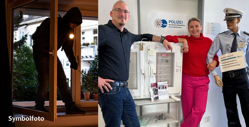 Tag des Einbruchschutzes: Persönliche Beratung auf der Hildener Wache