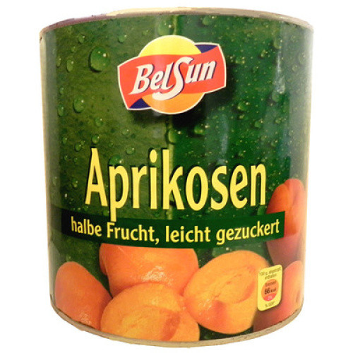 Aprikosen 1/2-Frucht 2650ml Aprikosen 1/2-Frucht 2650ml