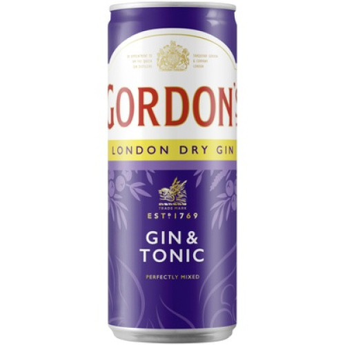 Gordon´s Gin & Tonic 10% 0,25l Gordon´s Gin & Tonic 10% 0,25l