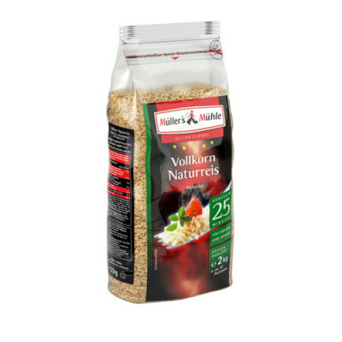 Naturreis Vollkorn Parboiled2kg Naturreis Vollkorn Parboiled2kg