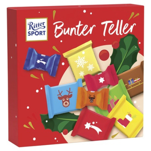 Ritter Sport Bunter Teller ´Weihnachten´ 230g Ritter Sport Bunter Teller ´Weihnachten´ 230g