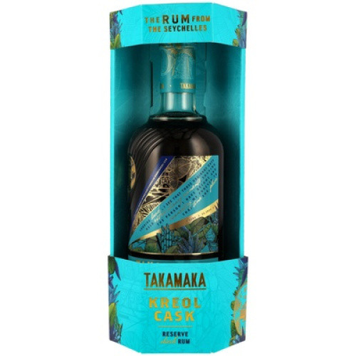 Takamaka Seychelle Kreol Cask Reserve Dark Rum 40% 0,7l Takamaka Seychelle Kreol Cask Reserve Dark Rum 40% 0,7l