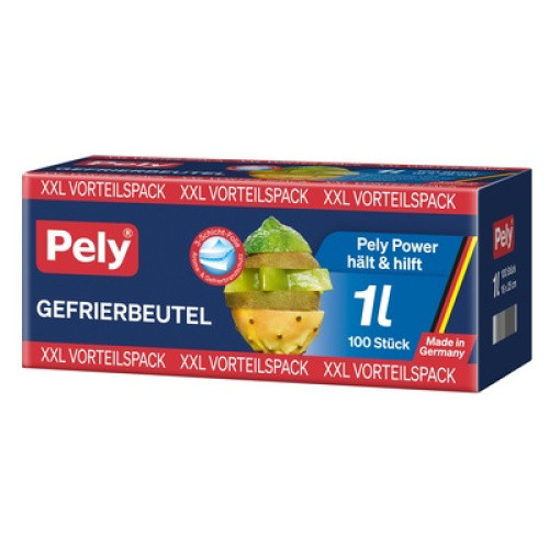 Pely Gefrierbeutel 1 L 100St Pely Gefrierbeutel 1 L 100St