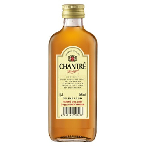 Chantré Weinbrand 36% 0,2l Chantré Weinbrand 36% 0,2l