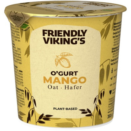 Friendly Vikings OGurt Greek Style Mango frisch 350g Friendly Vikings OGurt Greek Style Mango frisch 350g